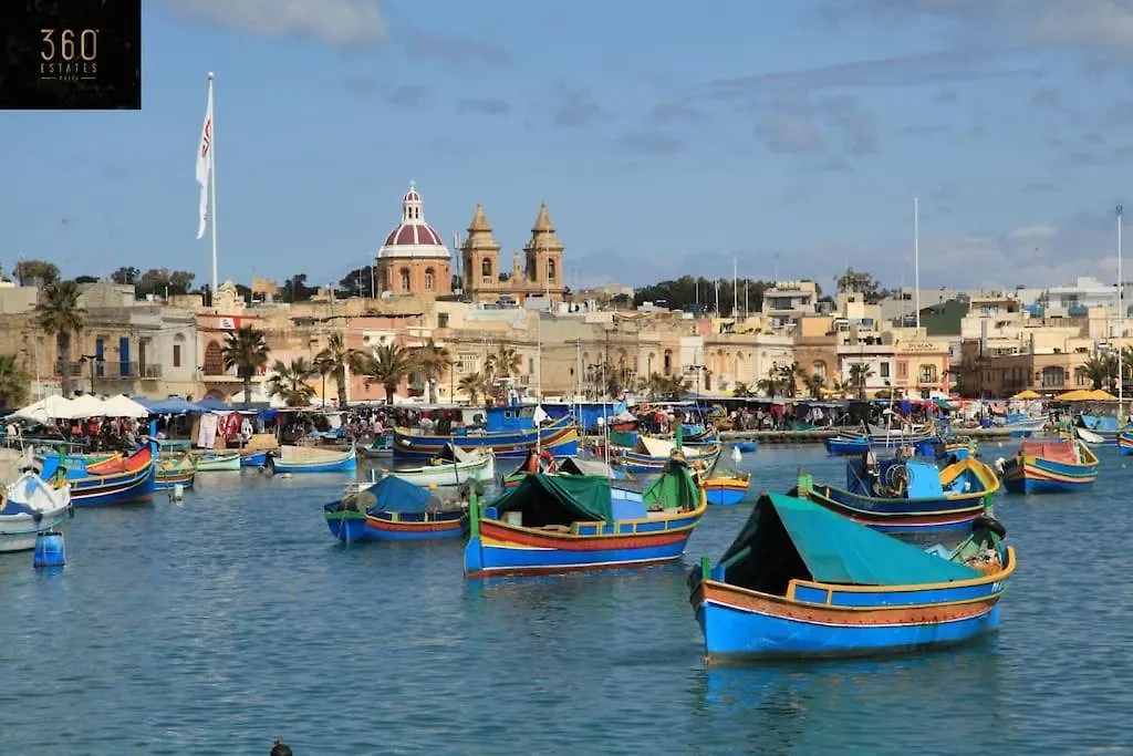 Designer 3Br Home, W/ Lovely Green Views & Wifi By 360 Estates Marsaxlokk