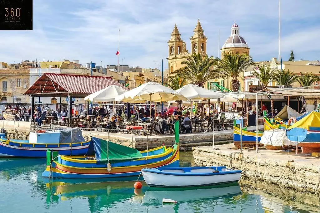 Designer 3Br Home, W/ Lovely Green Views & Wifi By 360 Estates Marsaxlokk