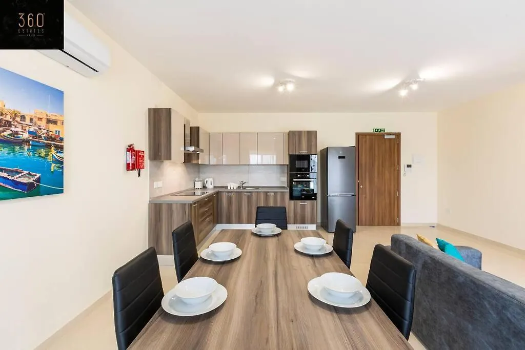 Designer 3Br Home, W/ Lovely Green Views & Wifi By 360 Estates Marsaxlokk Appartement
