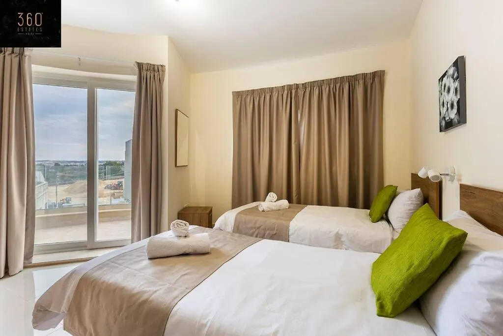 Apartment Designer 3Br Home, W/ Lovely Green Views & Wifi By 360 Estates Marsaxlokk