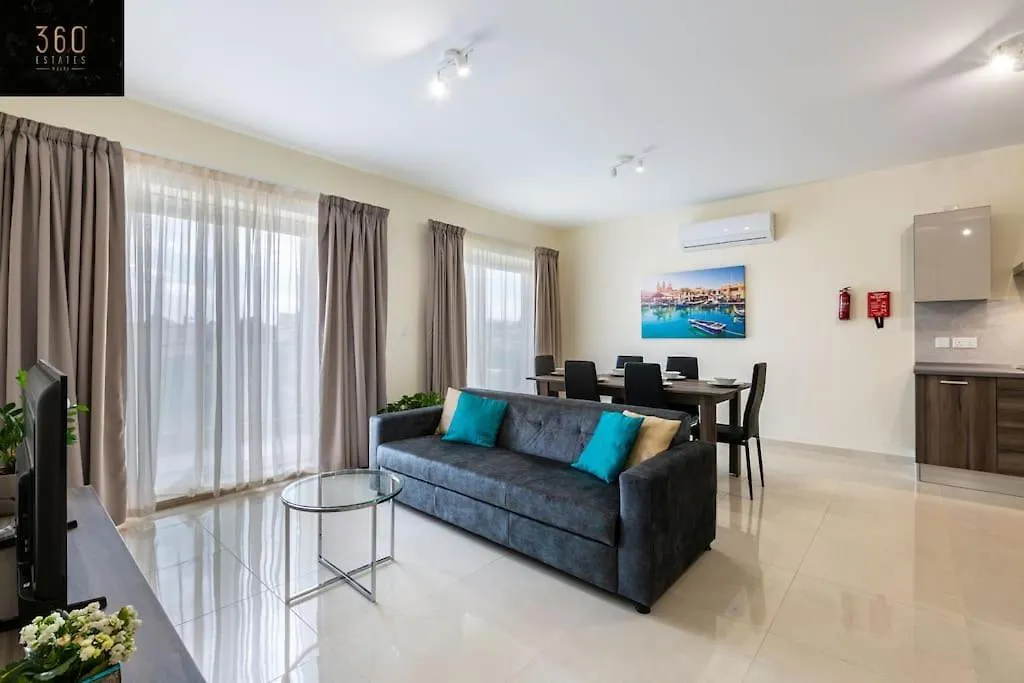 Apartment Designer 3Br Home, W/ Lovely Green Views & Wifi By 360 Estates Marsaxlokk Malta