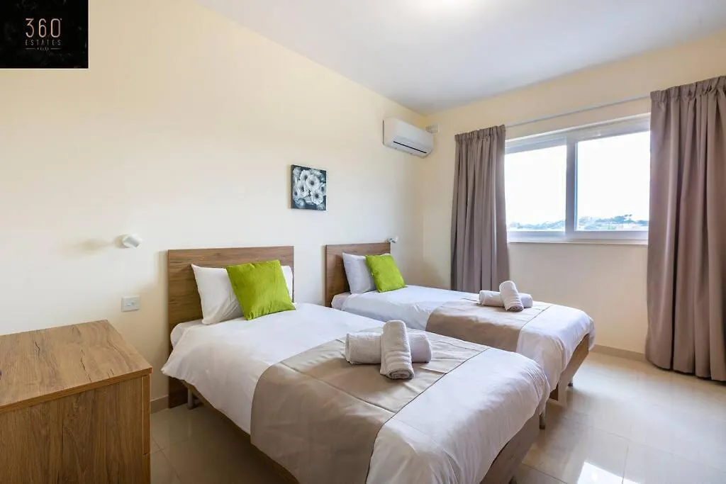 Apartment Designer 3Br Home, W/ Lovely Green Views & Wifi By 360 Estates Marsaxlokk